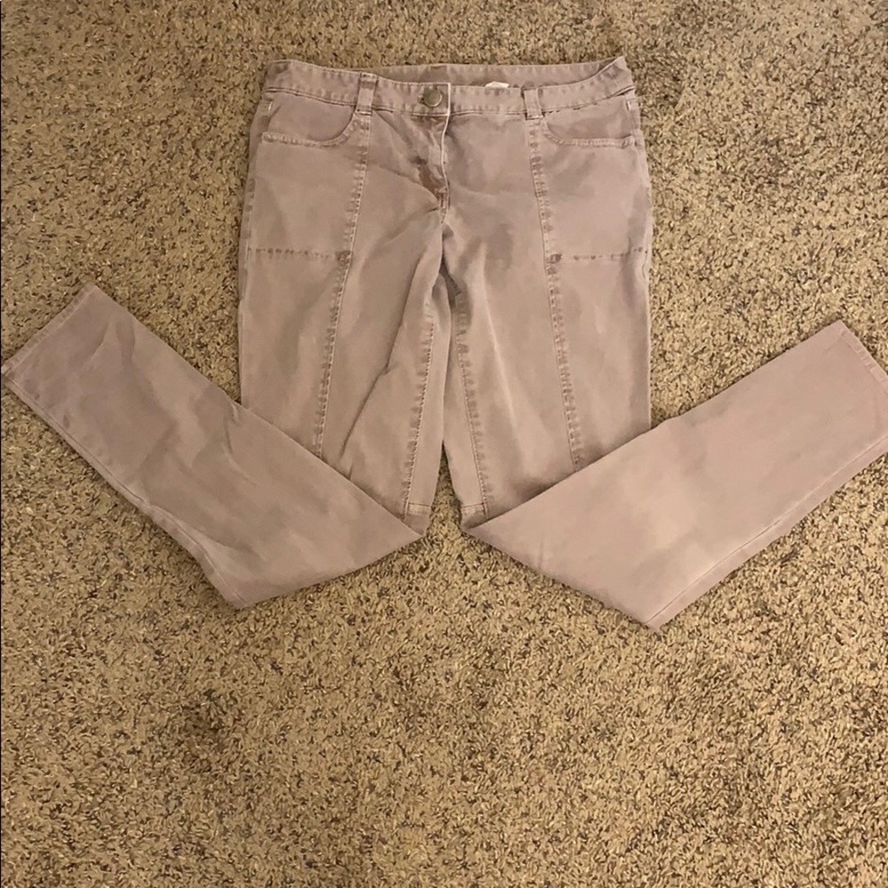 J Crew Dusty Pinkish/Purplish Pants